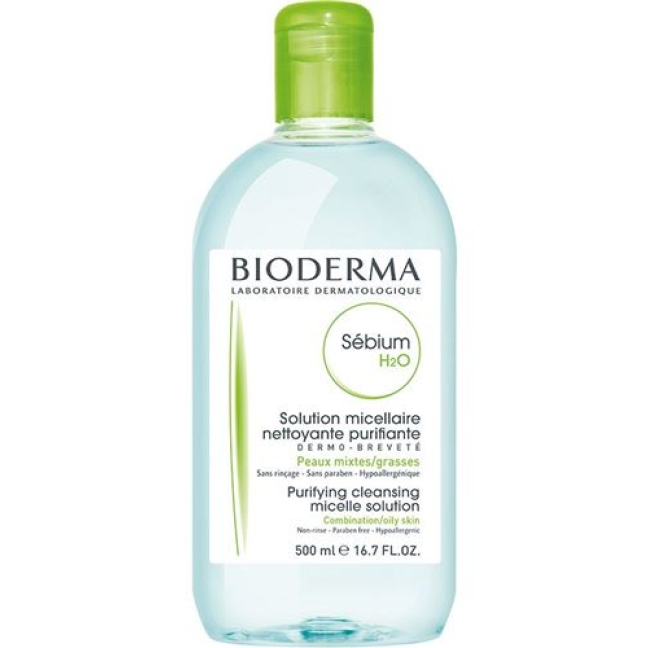 Bioderma Sebium H2o Solution Micellaire 500мл Bioderma Sebium H2o Solution Micellaire 500мл