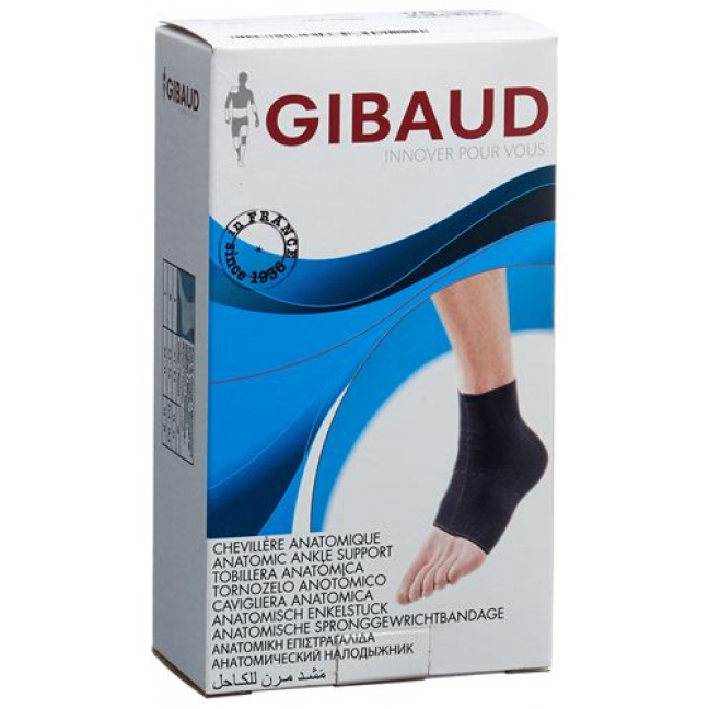 Gibaud Sprunggelenkbandage Anat S 18-21см schwarz