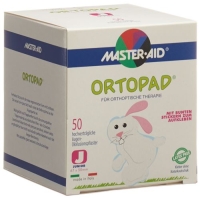 Ortopad Occlusionspflaster Junior Weiss -2j 50 штук