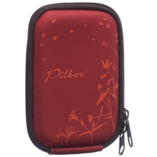 PILBOX POCKET ETUI HIMBEERROT