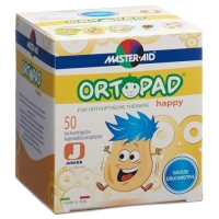 Ortopad Happy Occlusionspflaster Junior 50 штук