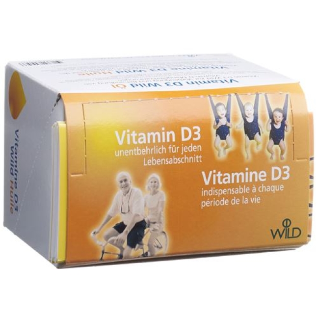 Vitamin D3 Wild Ol 500 Ie/tropfen Steller 12/10 Vitamin D3 Wild Ol 500 Ie/tropfen Steller 12/10