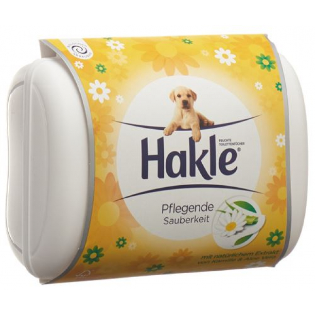 Hakle Naturlich Pflegend Box Feuchte Toilettentucher 42 штуки