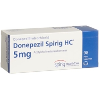 Донепезил Спириг 5 мг 98 таблеток покрытых оболочкой