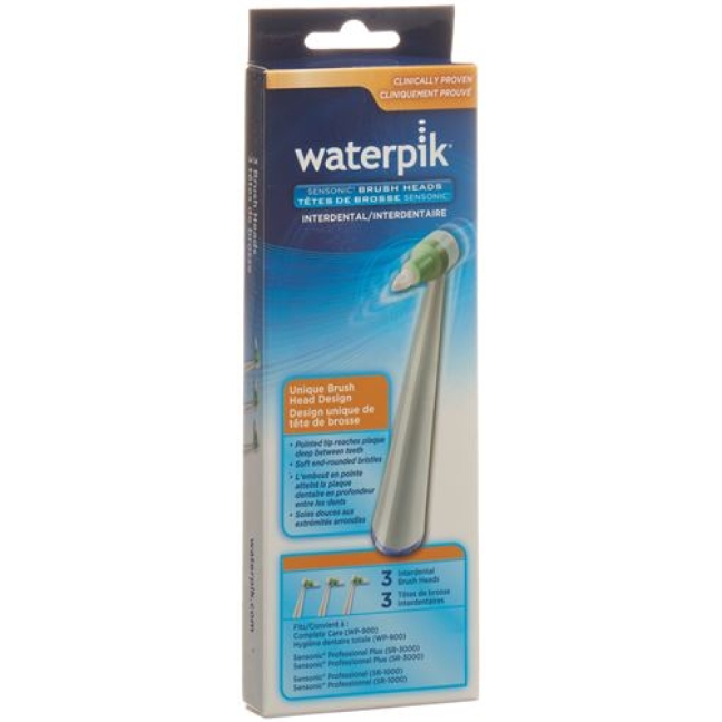 Waterpik Sensonic Brush Heads Interdental