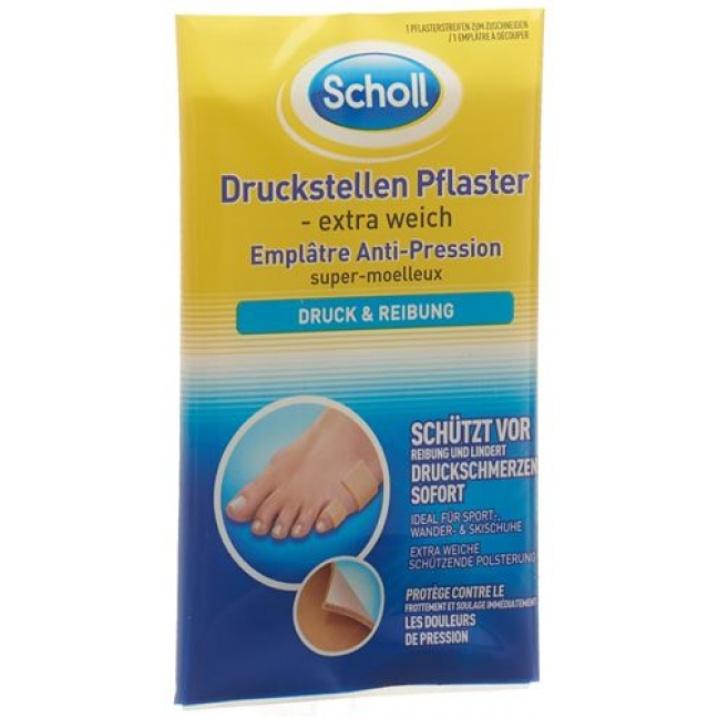 Scholl Druckstellen пластырей Extra Weich