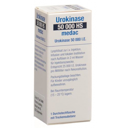 Urokinase Hs Medac 50000 E 