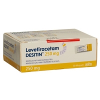 Леветирацетам Деситин 250 мг 30 мини-упаковок с мини-таблетками покрытыми оболочкой