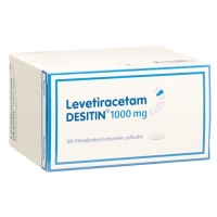 Леветирацетам Деситин 1000 мг 100 таблеток покрытых оболочкой 