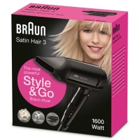 Braun Satin Hair 3 Haartrockner Hd 350 Style&go