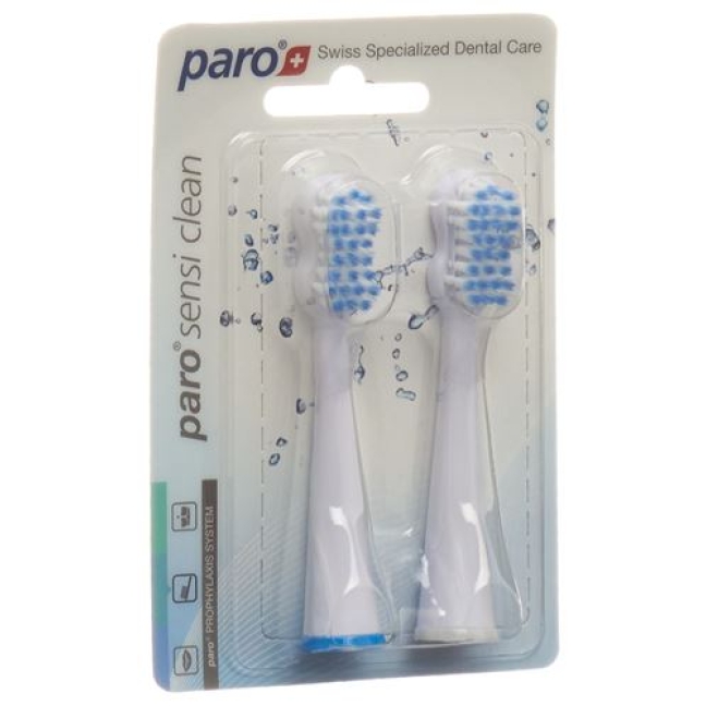 Paro Sensi-Clean Ersatzzahnburste Schall 2 штуки Paro Sensi-Clean Ersatzzahnburste Schall 2 штуки