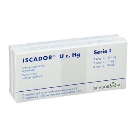 Искадор U с. Hg Серия I раствор для инъекций 2 x 7 ампул