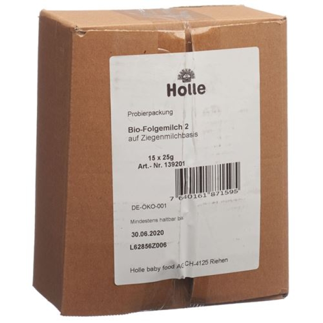 Holle Folgemilch 2 Ziegenmilchb Bio Probe 25г Holle Folgemilch 2 Ziegenmilchb Bio Probe 25г