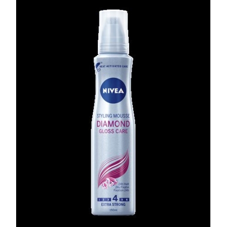 Nivea Hair Care Diam Gl Care Styling Mousse 150мл Nivea Hair Care Diam Gl Care Styling Mousse 150мл