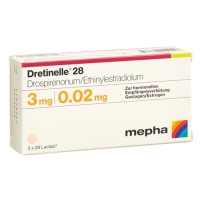 Дретинелл 28 таблетки покрытые оболочкой 3 х 28 шт.