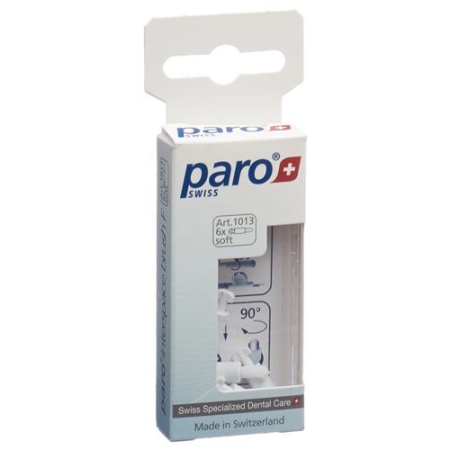 Paro Interspace Burste F Soft Weiss наполнитель 6 штук