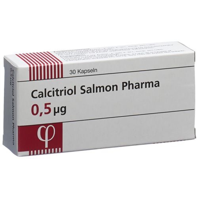 Calcitriol Salmon 0.5 mcg 30 Kaps Calcitriol Salmon 0.5 mcg 30 Kaps