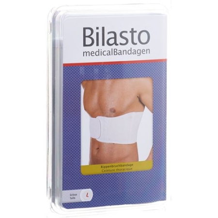 Bilasto Rippenbruchbandage XL Weiss