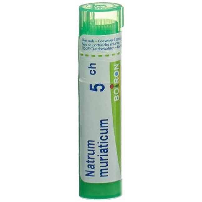 Boiron Natrum Muriaticum в гранулах C 5 4г Boiron Natrum Muriaticum в гранулах C 5 4г