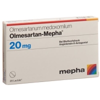 Олмесартан Мефа 20 мг 28 таблеток покрытых оболочкой