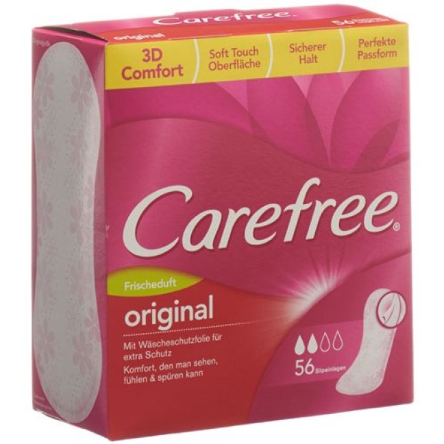 Carefree Original Fresh 56 штук Carefree Original Fresh 56 штук