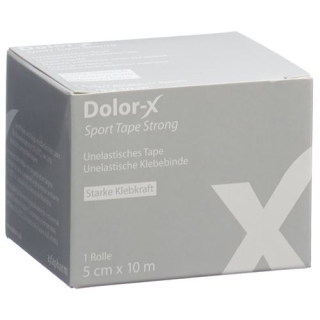 DOLOR-X SPORT TAPE 5CMX10M WEI