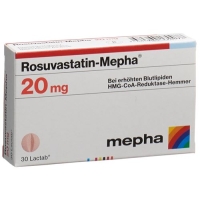 Розувастатин Мефа 20 мг 30 таблеток покрытых оболочкой
