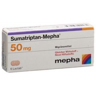 SUMATRIPTAN MEPHA 50MG