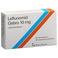 Лефлуномид Гебро 10 мг 30 таблеток покрытых оболочкой