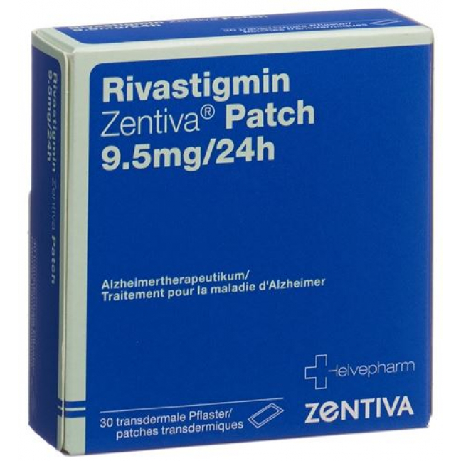 RIVASTIGMIN ZENTIV PATCH 9.5MG