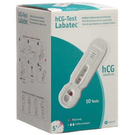 HCG-TEST LAB BLUTTEST SCHWANGE