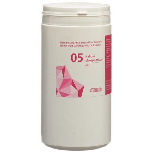 Phytomed Schussler Nr. 5 Kal Phos в таблетках, D 6 1кг Phytomed Schussler Nr. 5 Kal Phos в таблетках, D 6 1кг