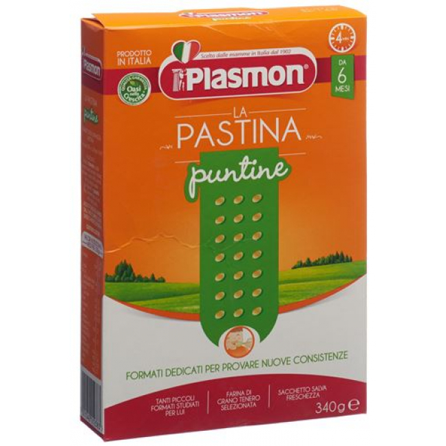 Plasmon Pastina Puntine 340г