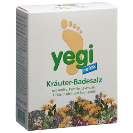 Yegi Relax Krauter Fussbadesalz 4 пакетика a 50г