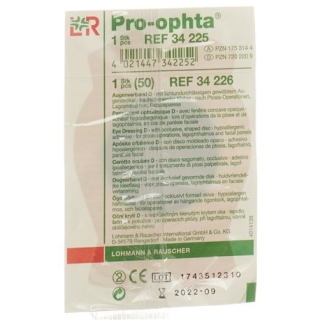 Pro-Ophta Augenverband D Lichtdicht Beige