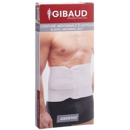 Gibaud Leibgurtel Velcro 24см 121-135см Weiss