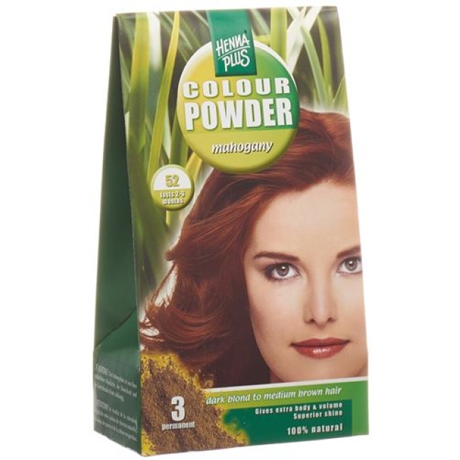 Henna Plus Color Powder 52 Mahagony 100г Henna Plus Color Powder 52 Mahagony 100г