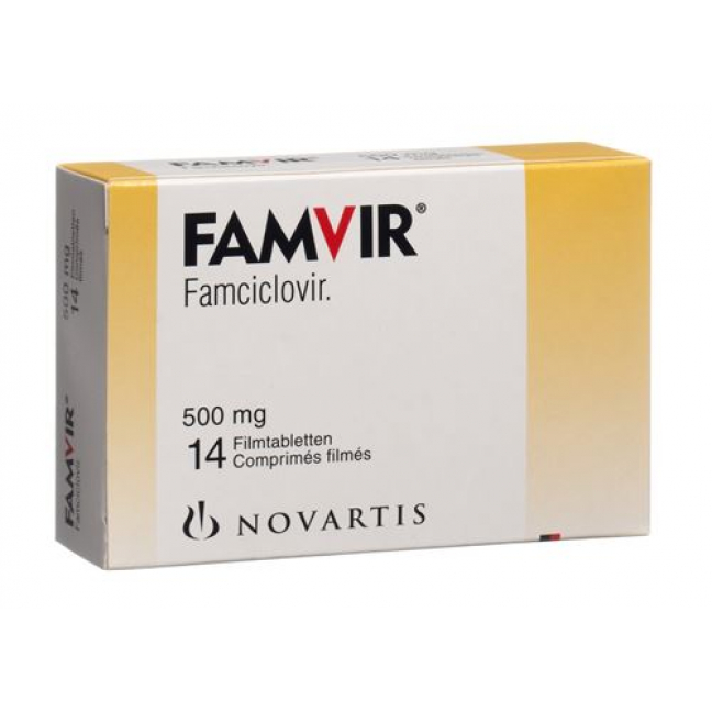 Фамвир 500 мг 14 таблеток