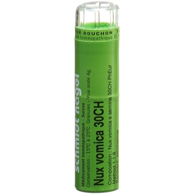 Sn Nux Vomica в гранулах Ch 30 4г Sn Nux Vomica в гранулах Ch 30 4г