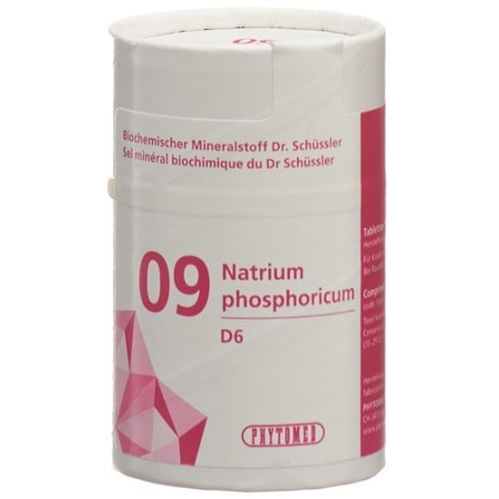 Phytomed Schussler Nr. 9 Natr Phos в таблетках, D 6 100г Phytomed Schussler Nr. 9 Natr Phos в таблетках, D 6 100г