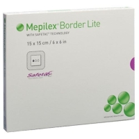 Mepilex Border Lite Silkonschaumve 15x15см 5 штук