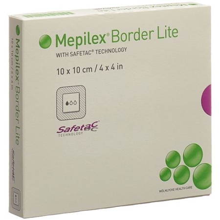 Mepilex Border Lite Silkonschaumve 10x10см 5 штук Mepilex Border Lite Silkonschaumve 10x10см 5 штук