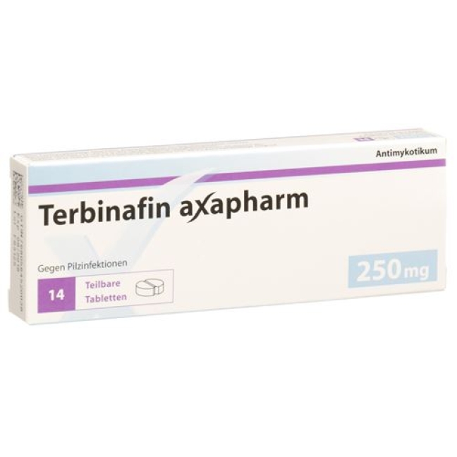 Terbinafin Axapharm 250 mg 14 tablets Terbinafin Axapharm 250 mg 14 tablets