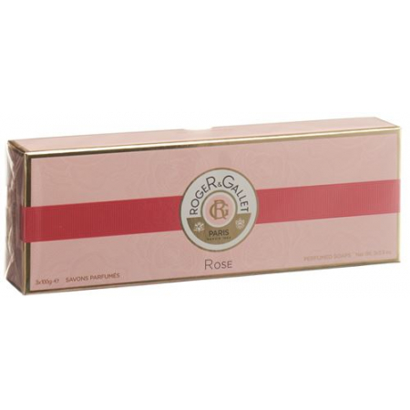 Roger Gallet Rose Seifencoffret 3x 100г