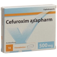 Cefuroxim Axapharm 500 mg 14 filmtablets 