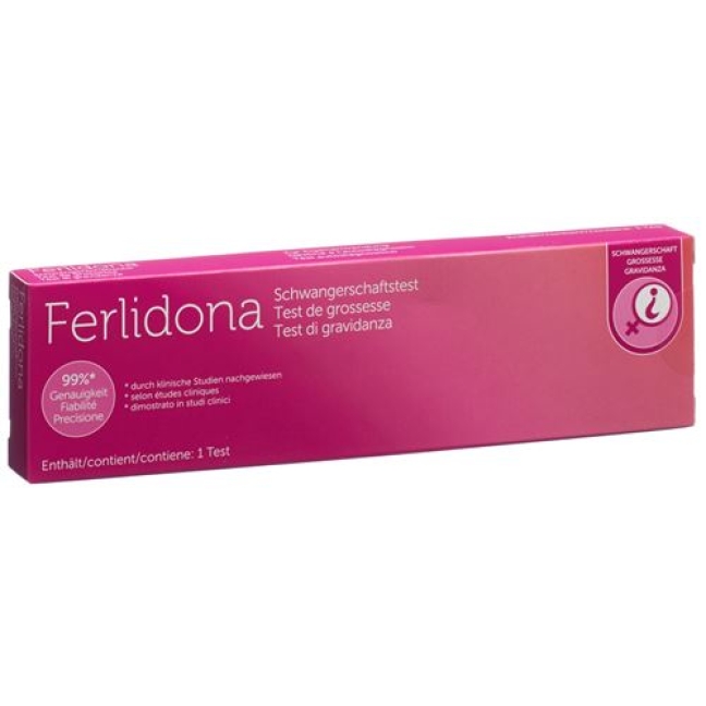 Ferlidona Schwangerschaftstest Ferlidona Schwangerschaftstest