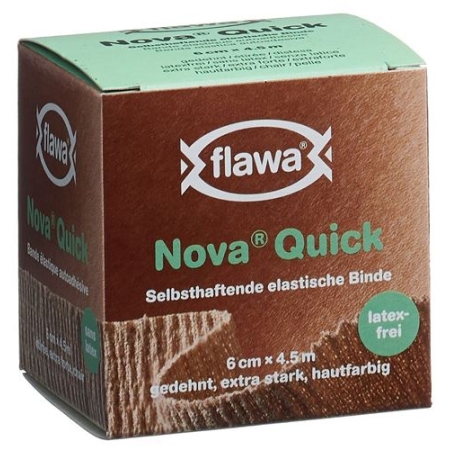 Flawa Nova Quick самоклеющиеся бинт 6смx4м