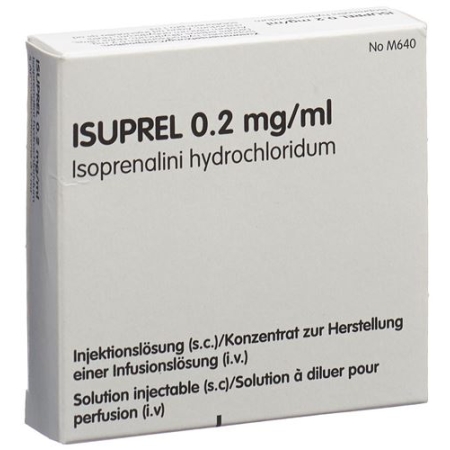 ISUPREL INF KONZ 0.2 MG/ML 5KK