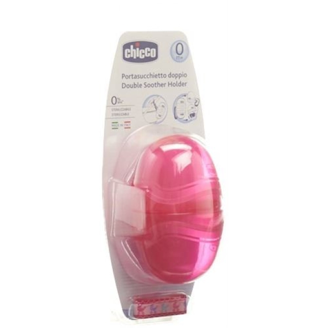 Chicco Saugerschutz Box Pink 0m+ Chicco Saugerschutz Box Pink 0m+