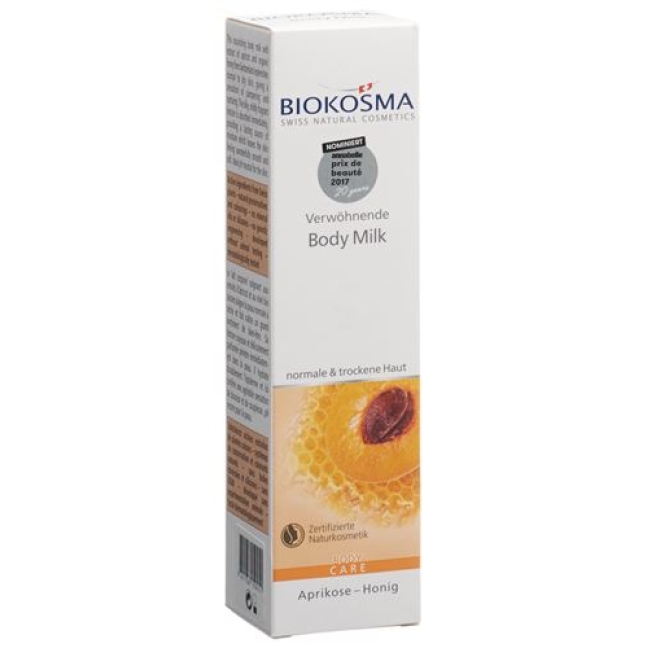 Biokosma Body Milk Aprikose-Honig 250мл Biokosma Body Milk Aprikose-Honig 250мл